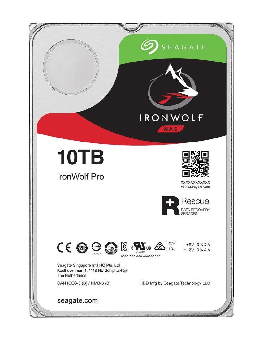 Хард диск SEAGATE IronWolf Pro 10TB 256MB 7200 rpm SATA 6.0Gb/s - ST10000NE0008