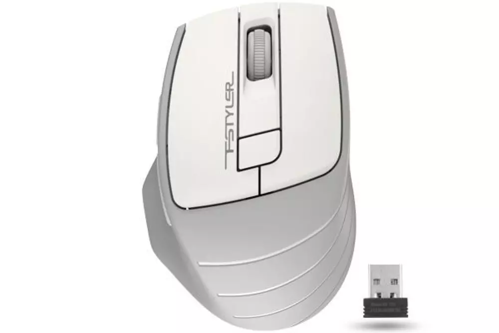 Мишка A4tech FG30S Fstyler Wireless 2.4GHz Безшумна Бяла