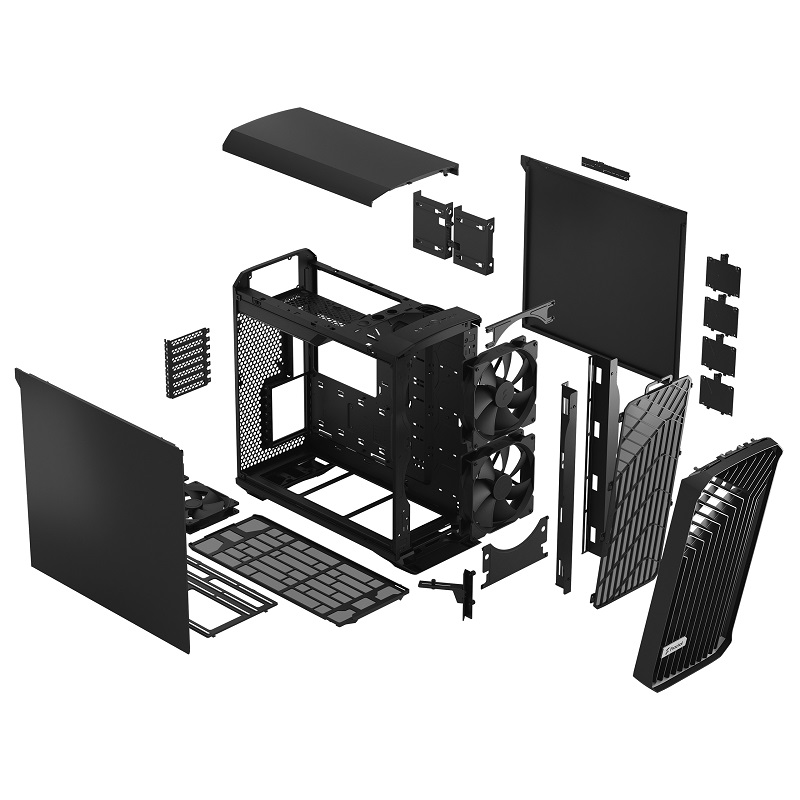 Fractal Design Torrent Black Solid Gehäuse