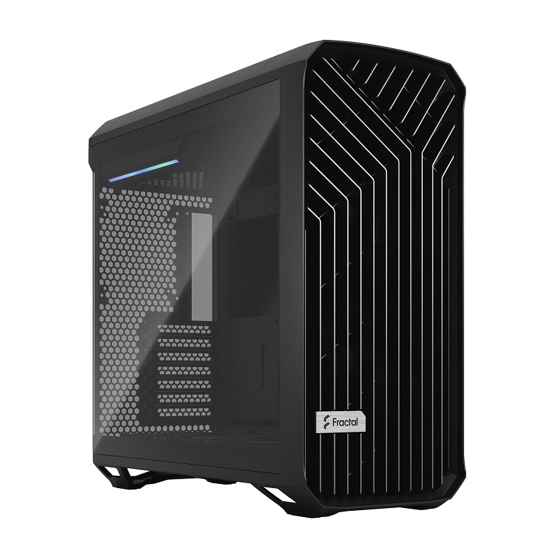 Кутия Fractal Design Torrent Black Tempered Glass Light