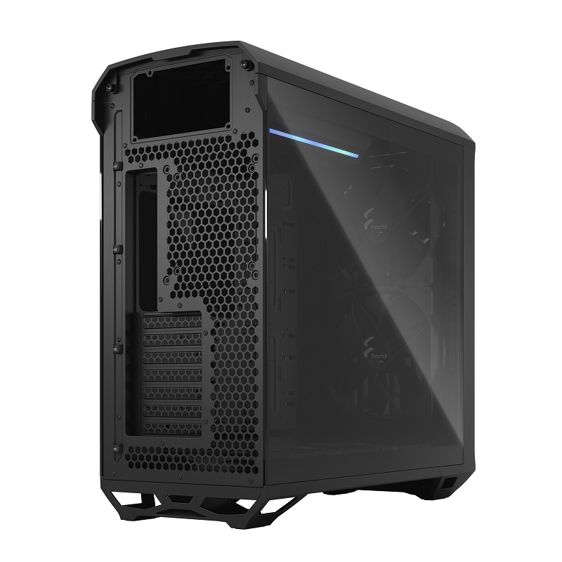 Кутия Fractal Design Torrent Black Tempered Glass Light