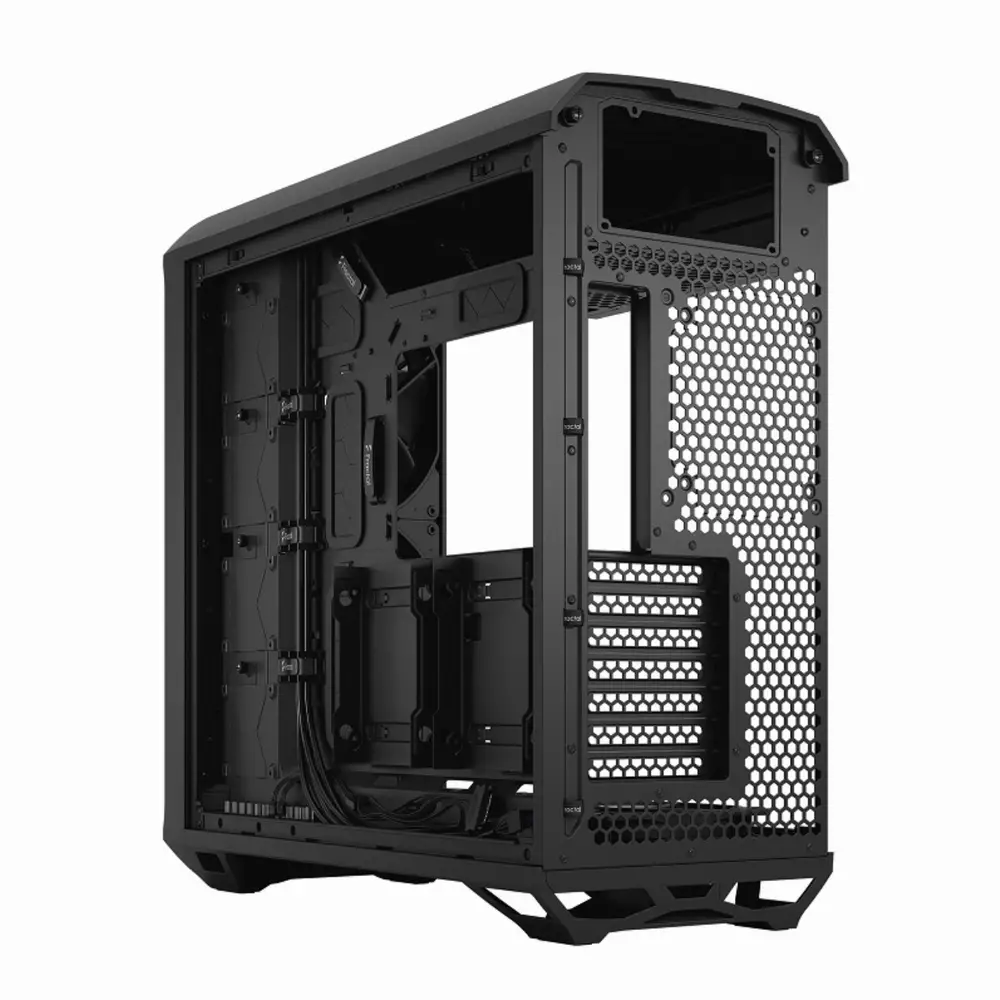 Кутия Fractal Design Torrent Black Tempered Glass Light