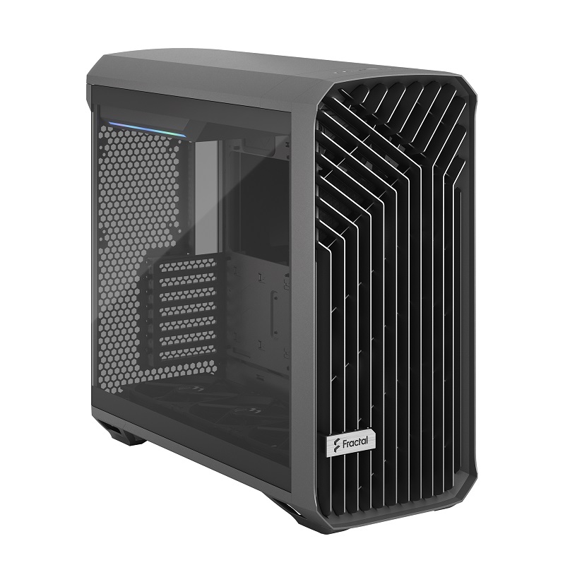 Кутия Fractal Design Torrent Gray Tempered Glass Light