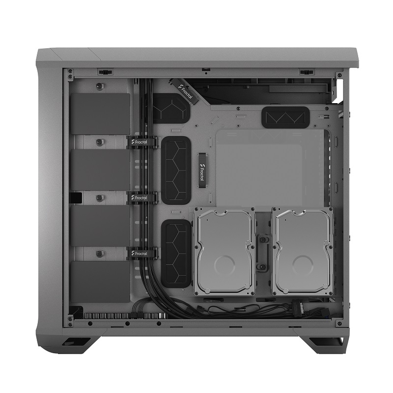 Кутия Fractal Design Torrent Gray Tempered Glass Light