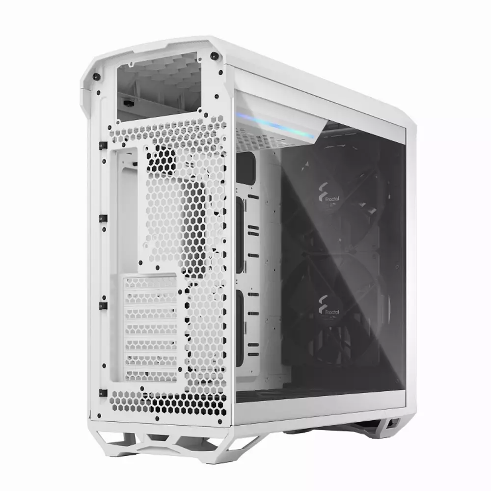 Кутия Fractal Design Torrent White Tempered Glass Light