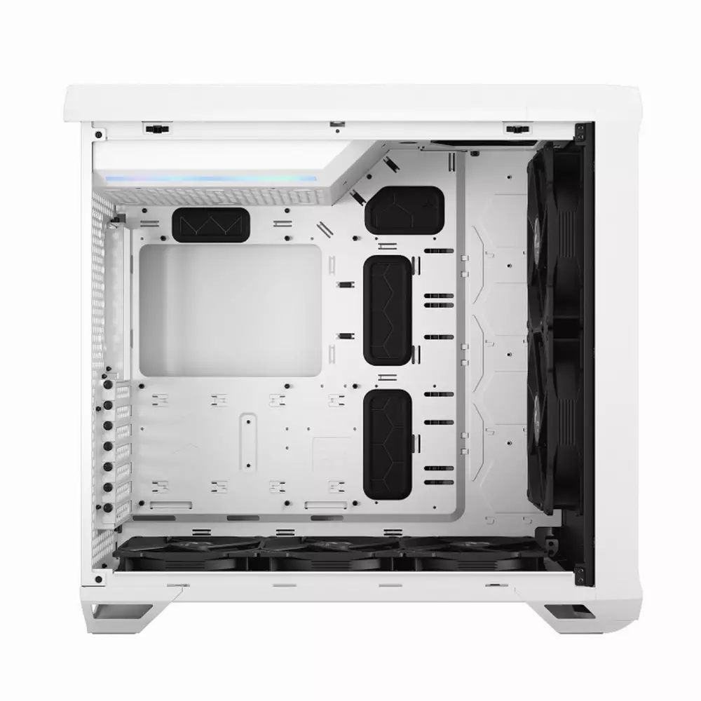 Кутия Fractal Design Torrent White Tempered Glass Light