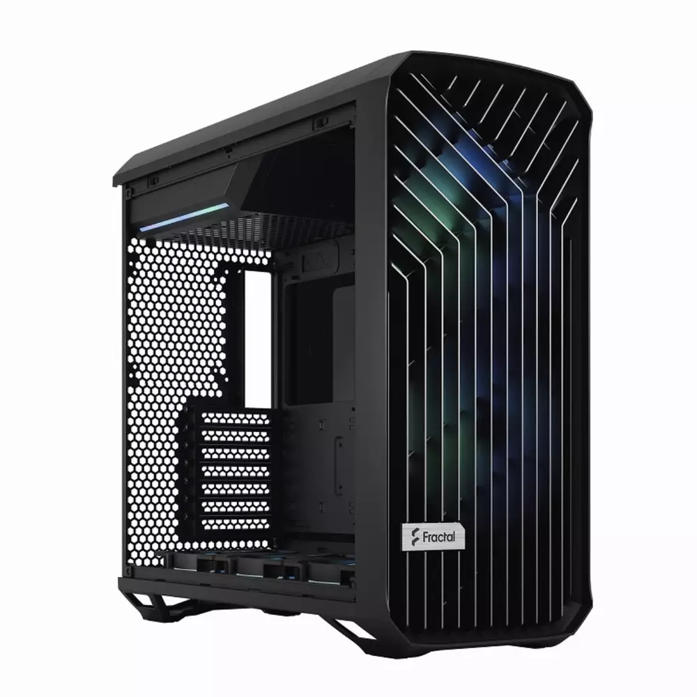 Кутия Fractal Design Torrent Black RGB Tempered Glass Light