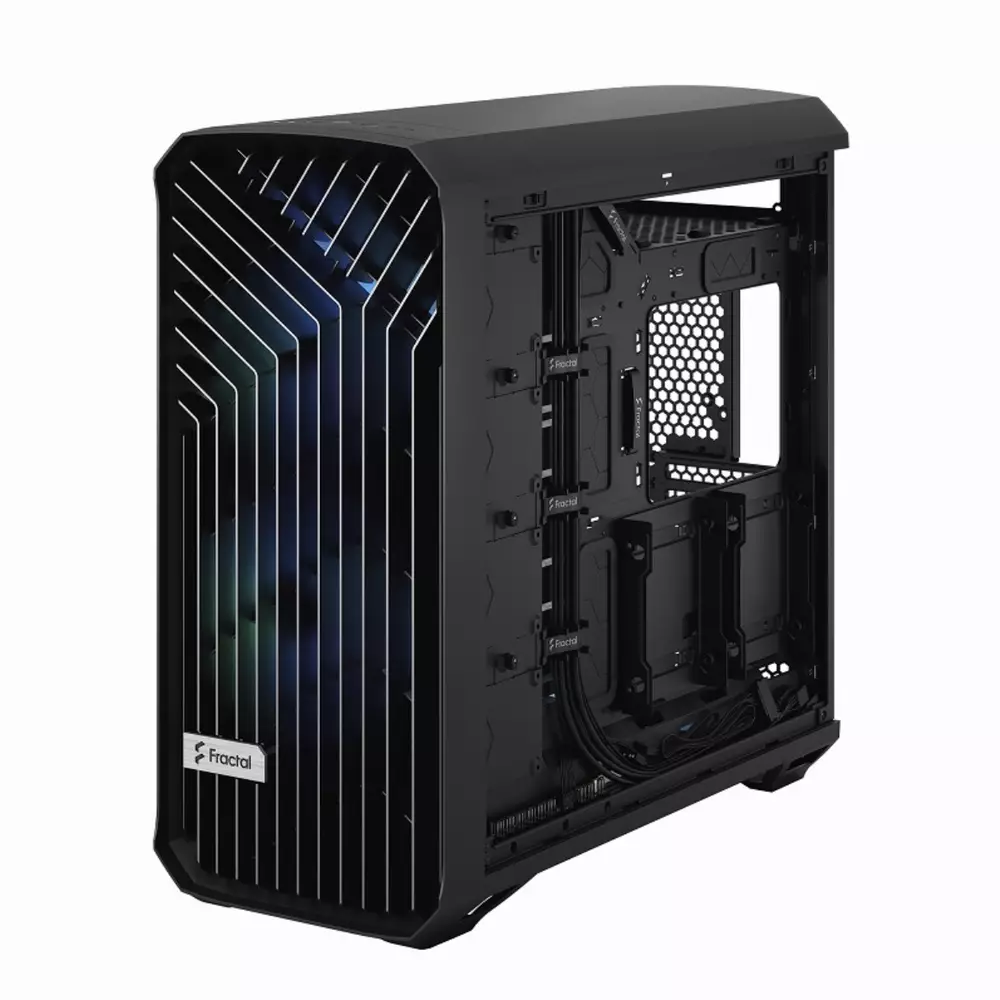 Кутия Fractal Design Torrent Black RGB Tempered Glass Light