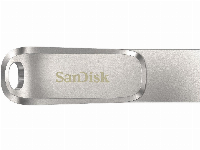 USB памет SanDisk Ultra Dual Drive Luxe 128GB USB 3.1 Gen 1 USB-C Silver