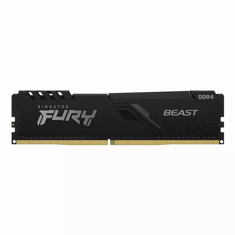 Памет Kingston FURY Beast Black 32GB (2x16GB) DDR4 3200MHz CL16 - KF432C16BB1K2/32