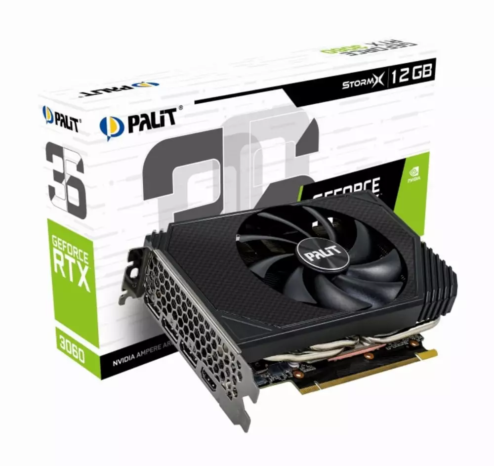 Видео карта PALIT GeForce RTX 3060 StormX 12GB