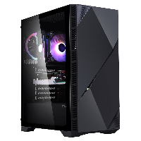 Кутия Zalman Z3 ICEBERG BLACK aRGB Tempered Glass Case ATX