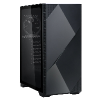 Кутия Zalman Z3 ICEBERG BLACK aRGB Tempered Glass Case ATX