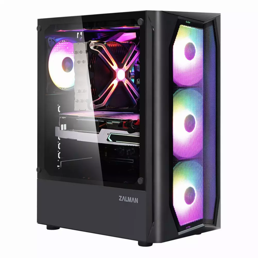 Кутия Zalman N4 RGB Tempered Glass Case ATX