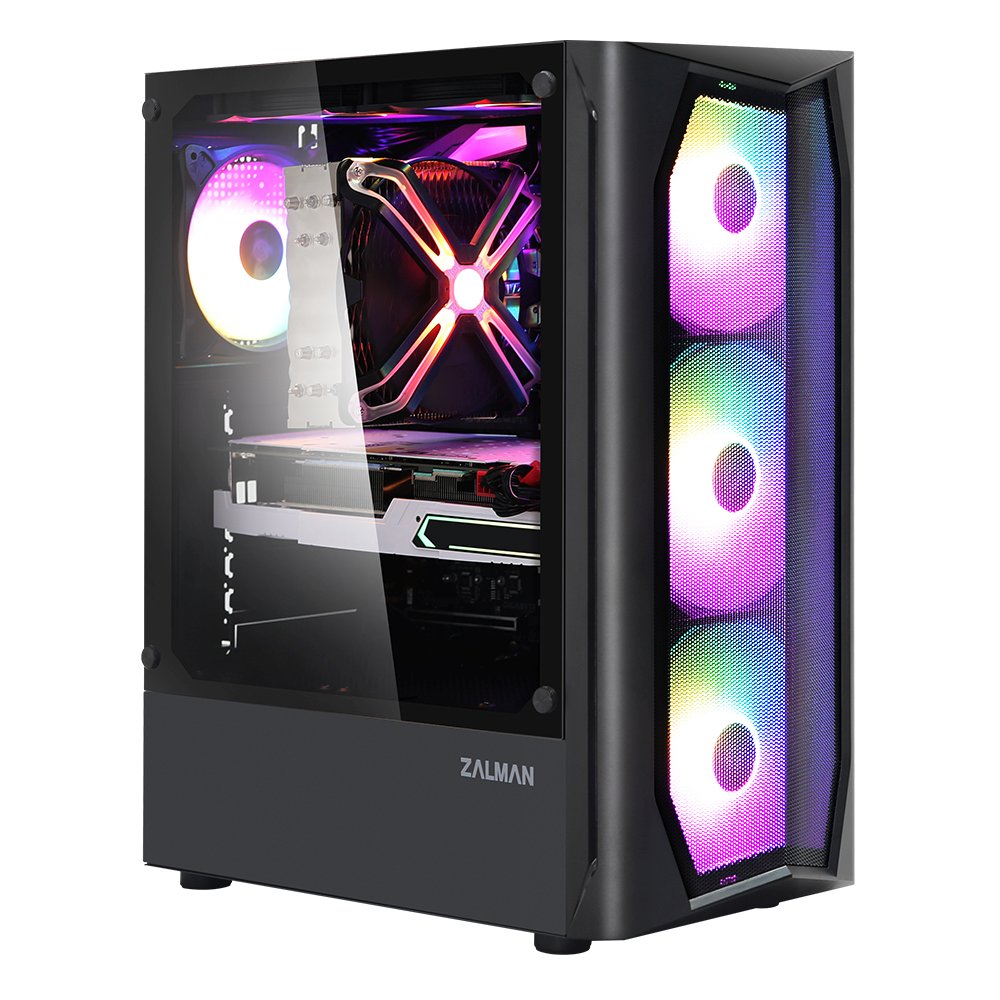 Кутия Zalman N4 RGB Tempered Glass Case ATX