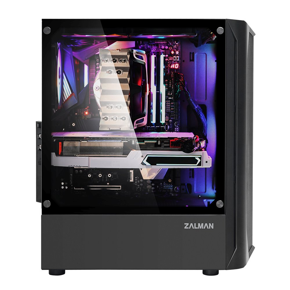Кутия Zalman N4 RGB Tempered Glass Case ATX