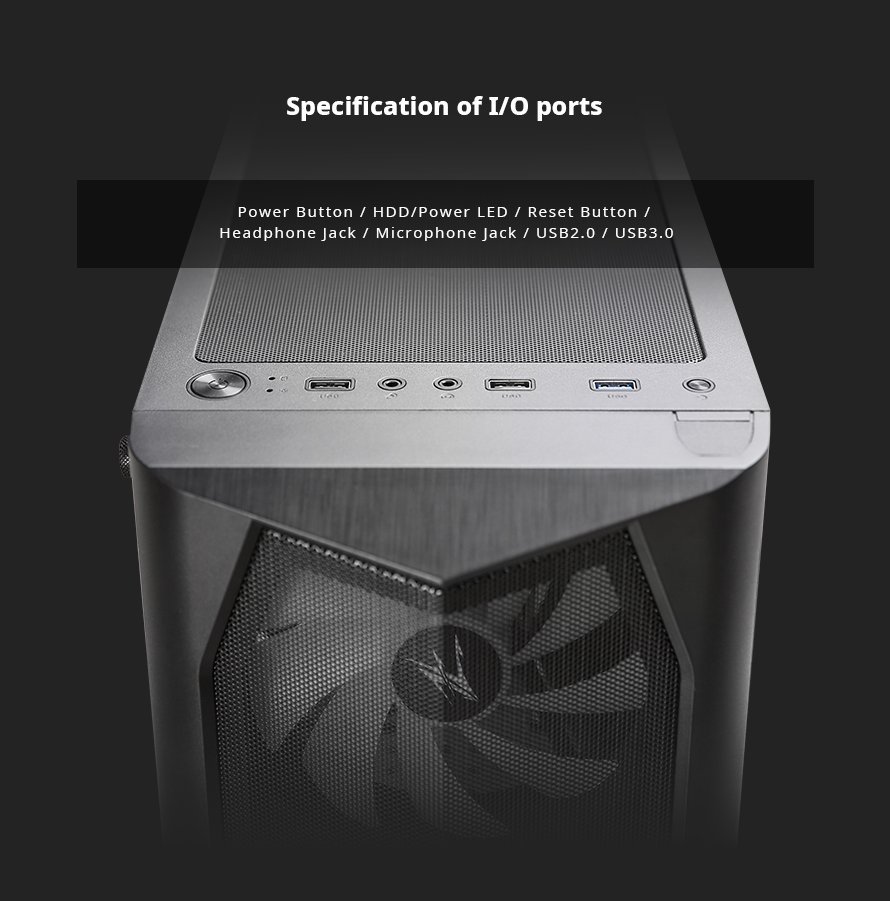 Кутия Zalman N4 RGB Tempered Glass Case ATX