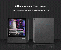 Кутия Zalman N4 RGB Tempered Glass Case ATX