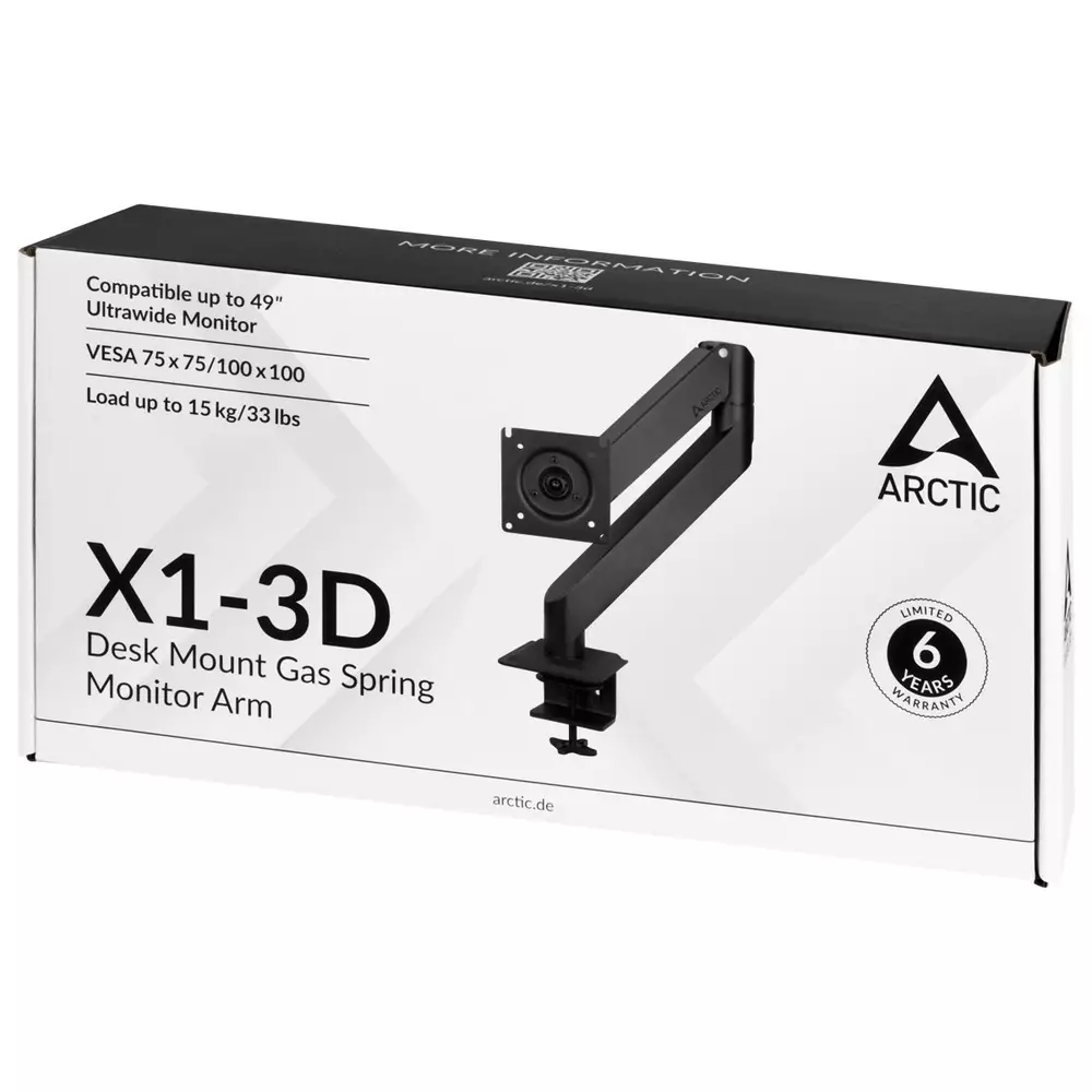 Стойка за монитор за бюро Arctic - X1-3D - AEMNT00062A