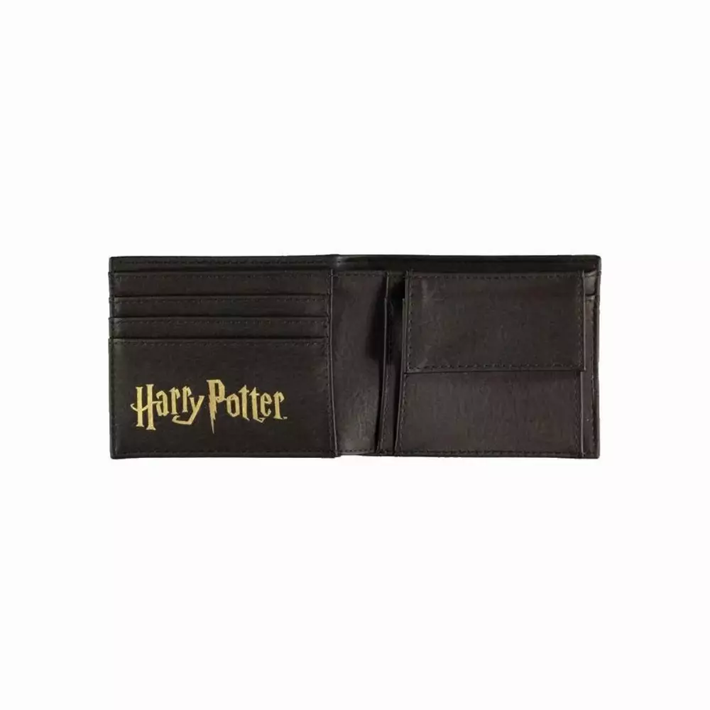 Портфейл Difuzed Warner - Harry Potter - Slytherin, Сгъваем, Черен