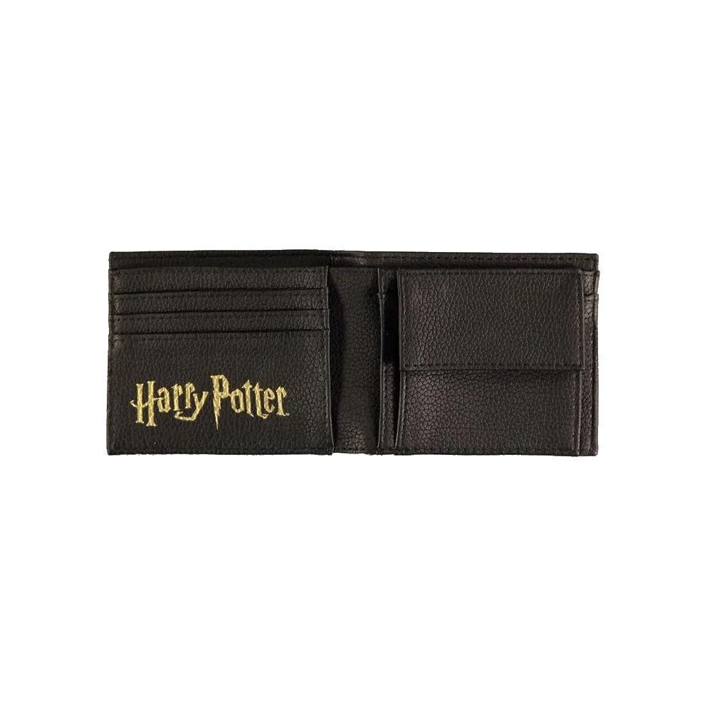 Портфейл Difuzed Warner - Harry Potter, Сгъваем, Черен