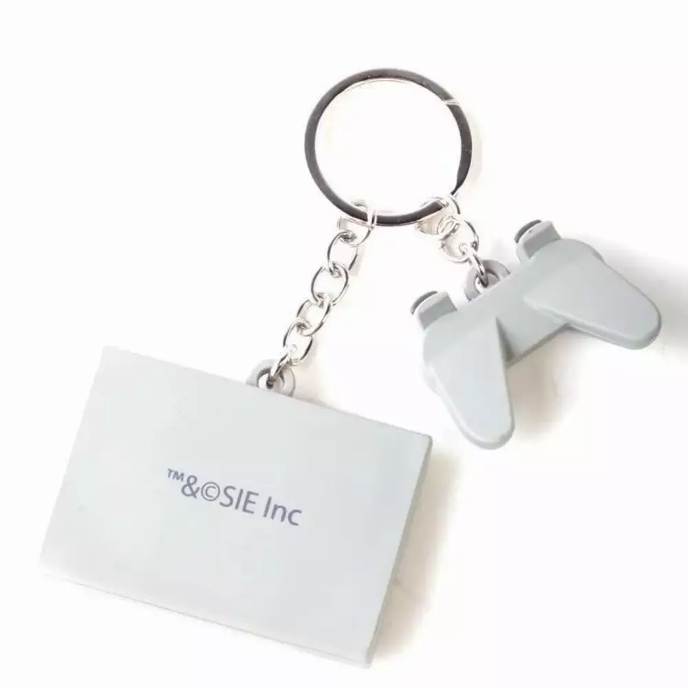 Ключодържател Playstation - Console & Controller 3D Rubber Keychain, Difuzed