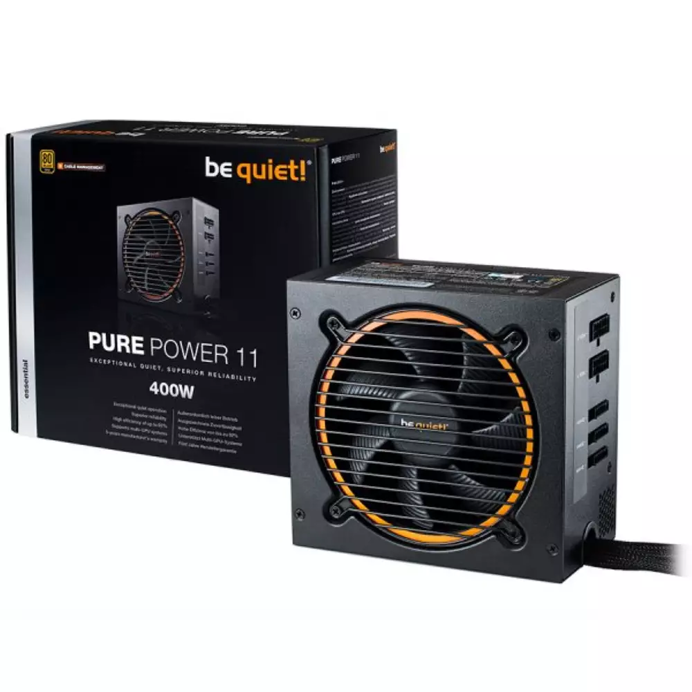 Захранване be quiet! PURE POWER 11 400W 80 Plus Gold Modular PSU