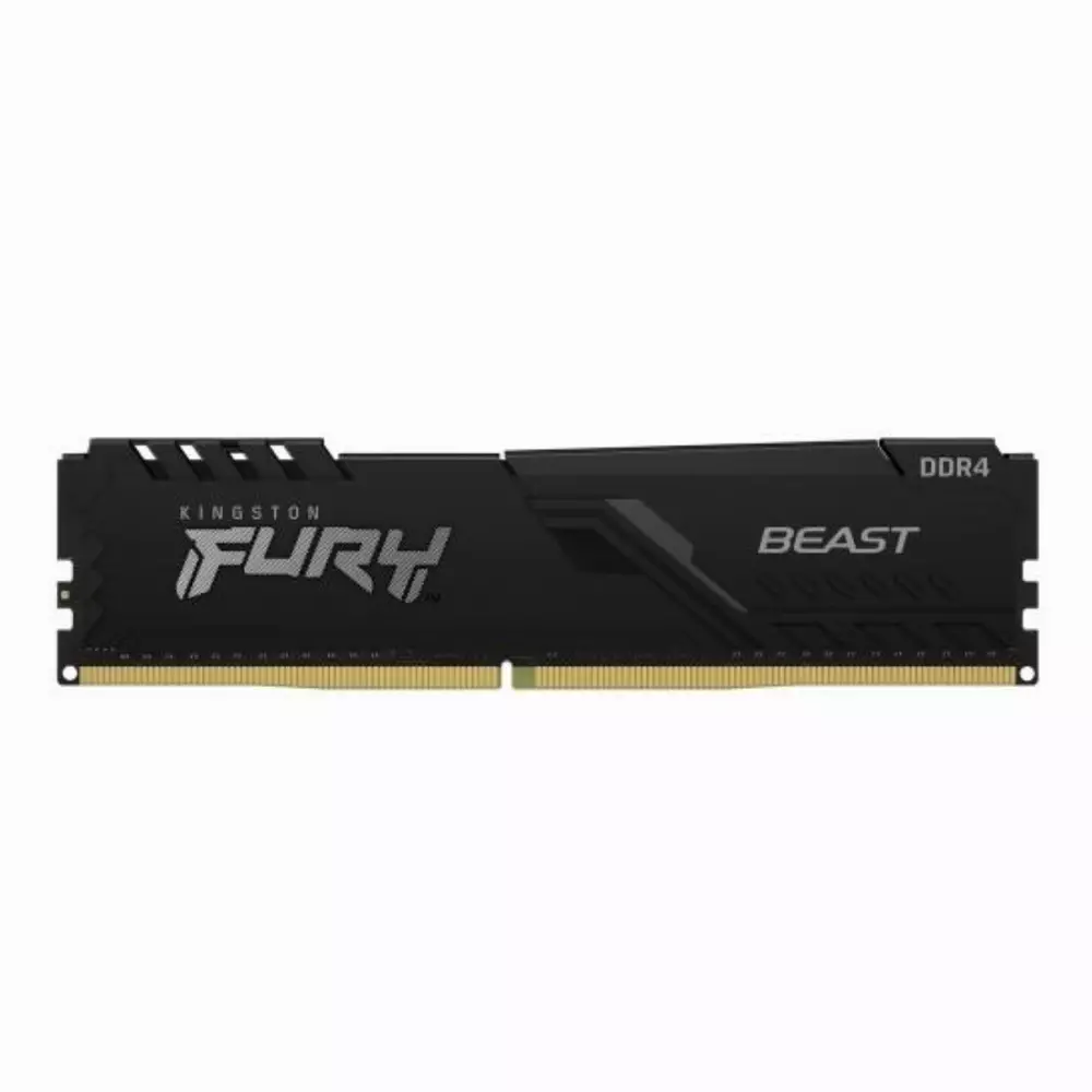 Памет Kingston FURY Beast Black 8GB DDR4 3600MHz CL17 - KF436C17BB/8