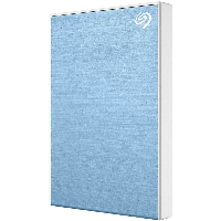 Външен диск HDD Seagate ONE TOUCH 4TB, 2.5", USB 3.0, Light Blue