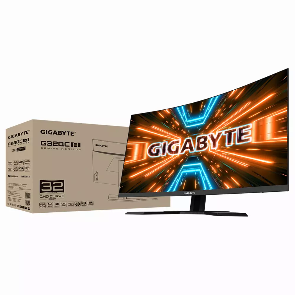 Монитор Gigabyte G32QC А-ЕК 31.5" Curved
