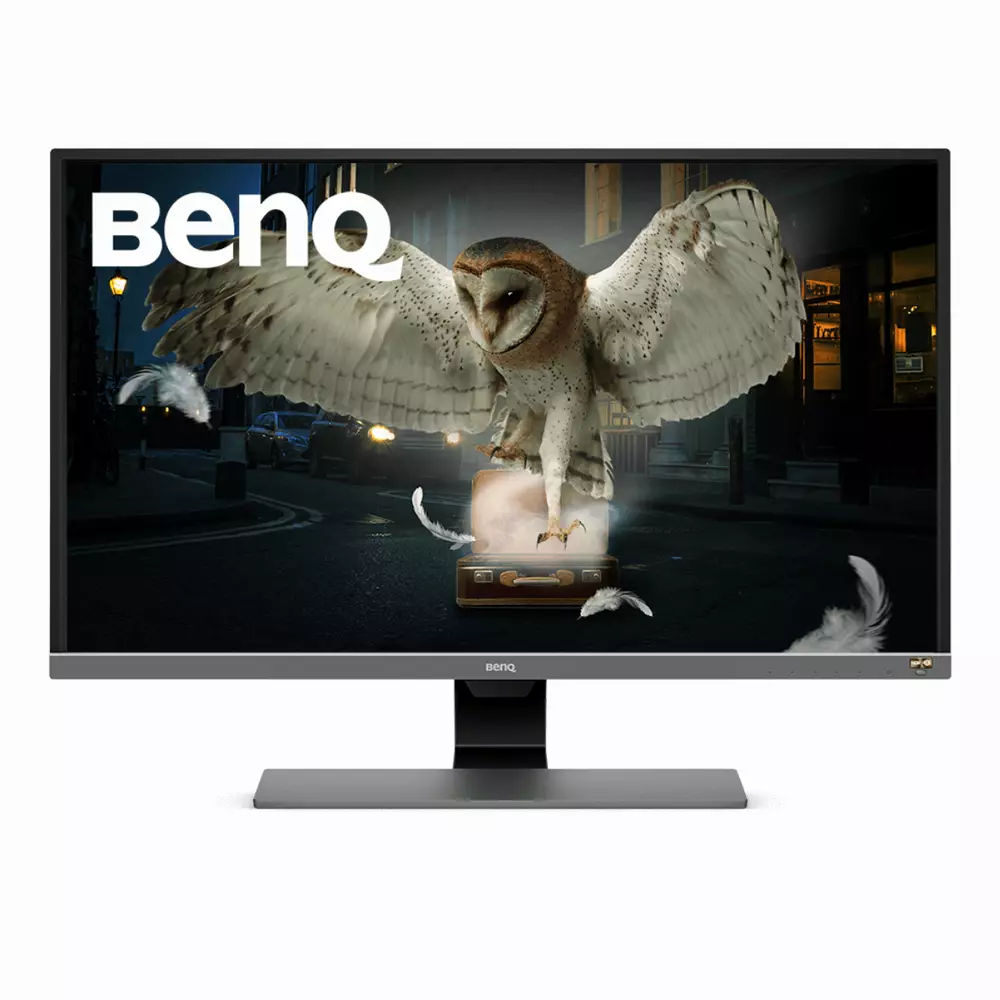 Οθόνη BenQ 31.5" EW3270U, VA, UHD 4K 3840x2160, 60Hz, 4ms, Display Port, HDMI, USB-C, Μαύρη