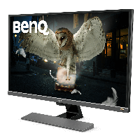 Монитор BenQ 31.5" EW3270U, VA, UHD 4K 3840x2160, 60Hz, 4ms, Display Port, HDMI, USB-C, Черен