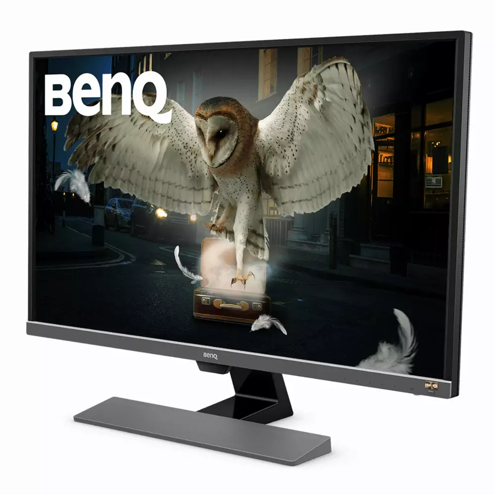 Монитор BenQ 31.5" EW3270U, VA, UHD 4K 3840x2160, 60Hz, 4ms, Display Port, HDMI, USB-C, Черен