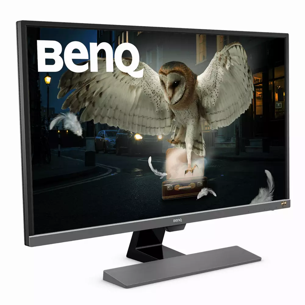 Οθόνη BenQ 31.5" EW3270U, VA, UHD 4K 3840x2160, 60Hz, 4ms, Display Port, HDMI, USB-C, Μαύρη