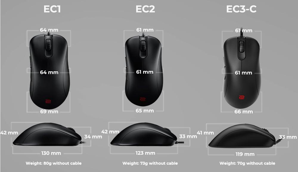 Геймърска мишка ZOWIE EC3-C