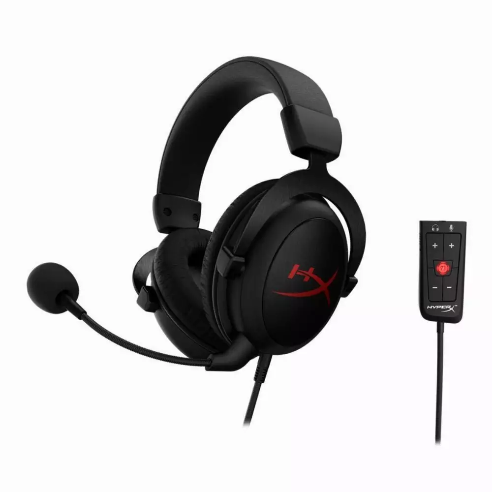 Геймърски слушалки HyperX Cloud Core + 7.1