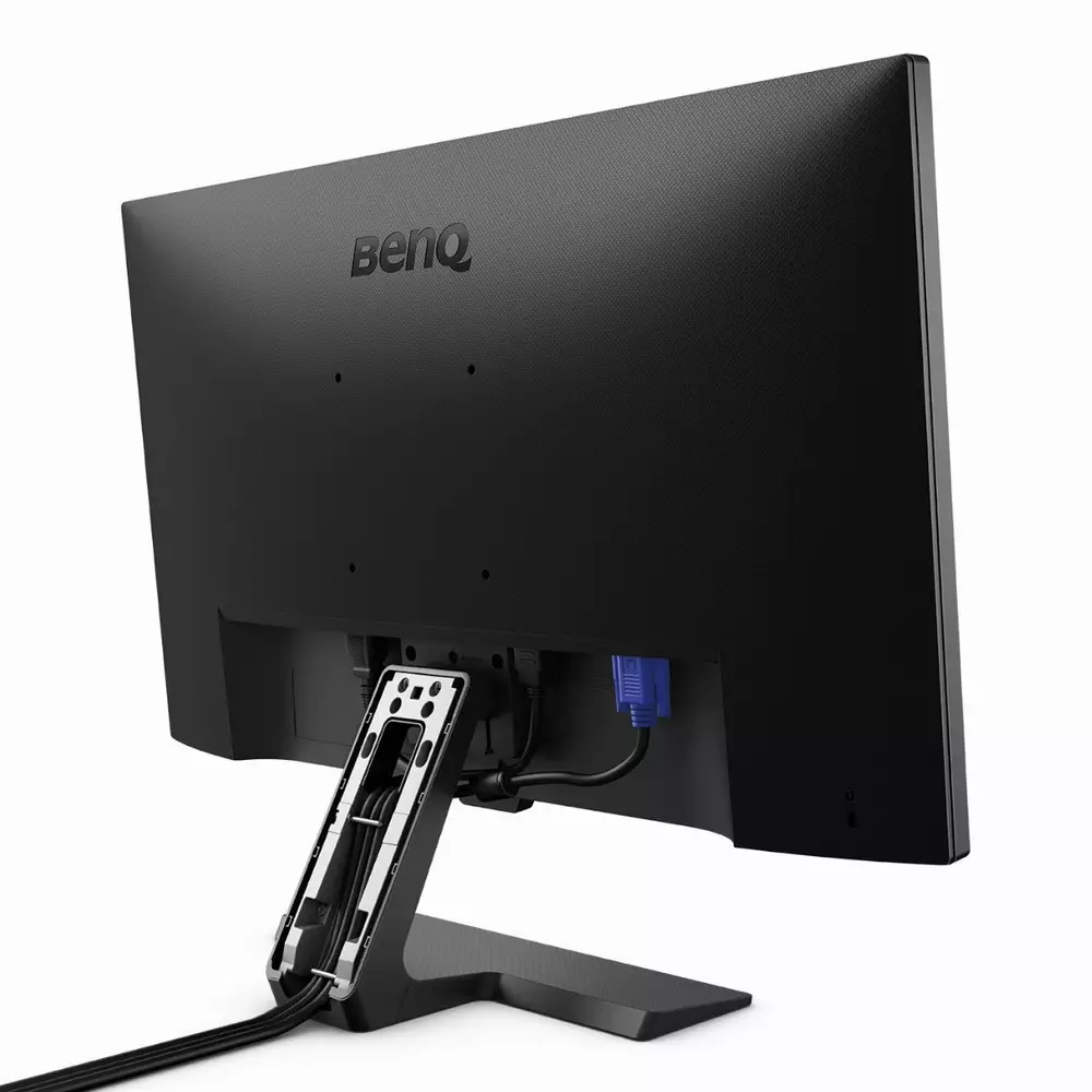 Монитор BenQ 24" GL2480, TN, FHD 1920x1080, 75Hz, 1ms, D-sub, HDMI, DVI, Черен