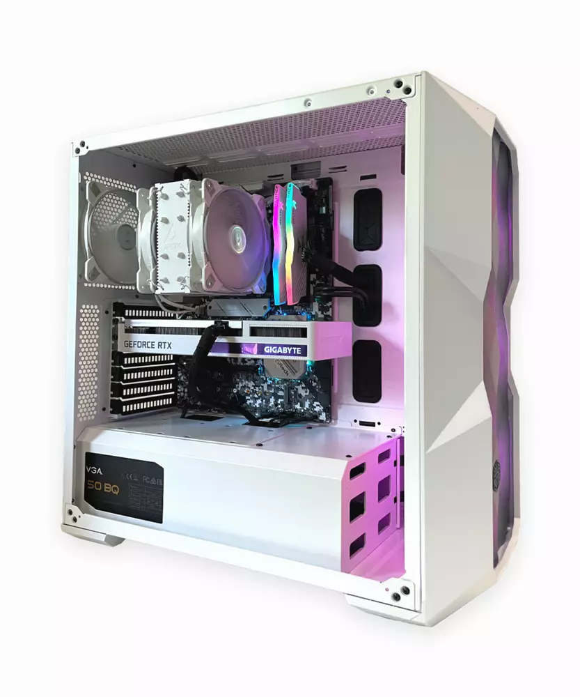 Геймърска конфигурация Winter Warrior (AMD Ryzen 5 3600, B450, 16GB RAM RGB, 512GB SSD, GeForce RTX 3060 12GB, 650W)