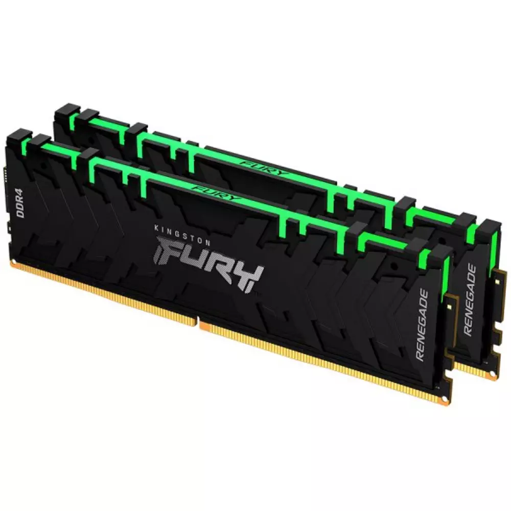 Памет Kingston Fury Renegade RGB 16GB (2x8GB) DDR4 3600MHz CL16 - KF436C16RBAK2/16