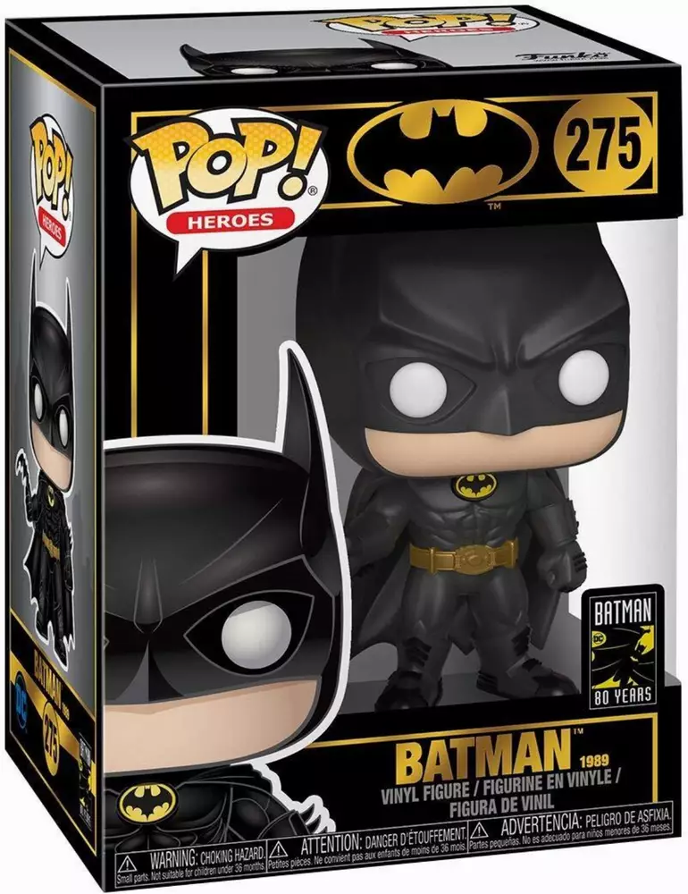 Figura Funko POP! Heroes: Batman 80 Years - Batman (1989) #275