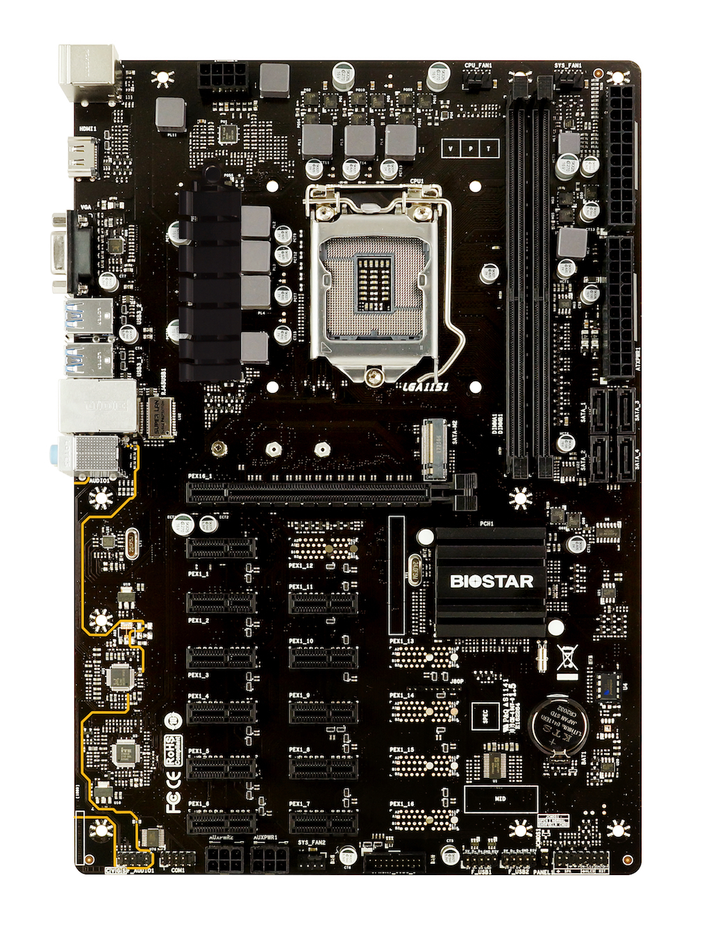 Motherboard Biostar TB360-BTC PRO 2.0