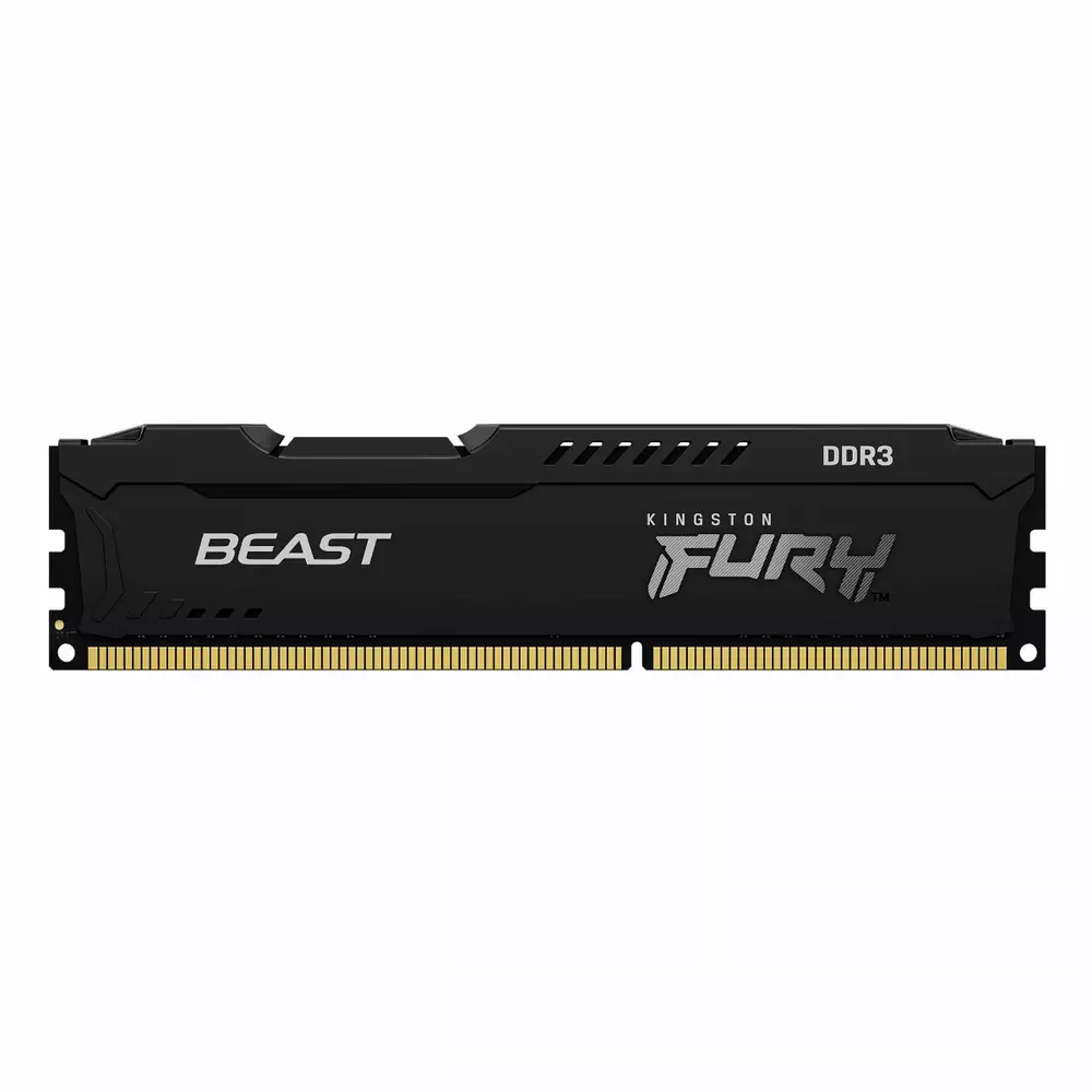 Памет Kingston FURY Black 4GB DDR3 1600MHz CL10 - KF316C10BB/4