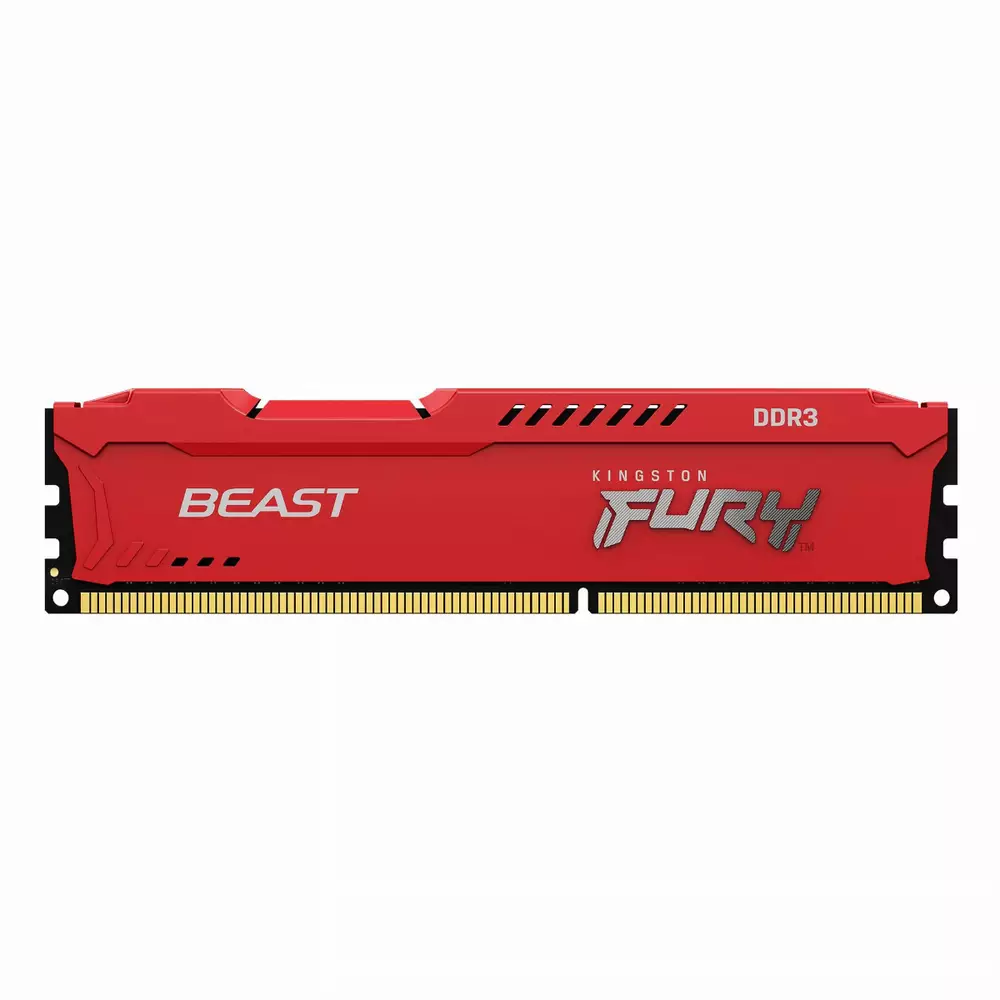 Памет Kingston FURY Red 8GB DDR3 1600MHz CL10 - KF316C10BR/8