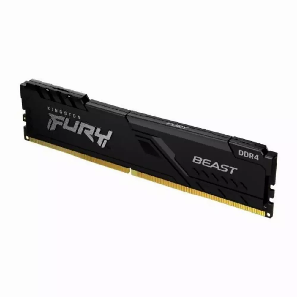 Памет Kingston FURY Beast Black 16GB DDR4 3600MHz CL18 - KF436C18BB/16