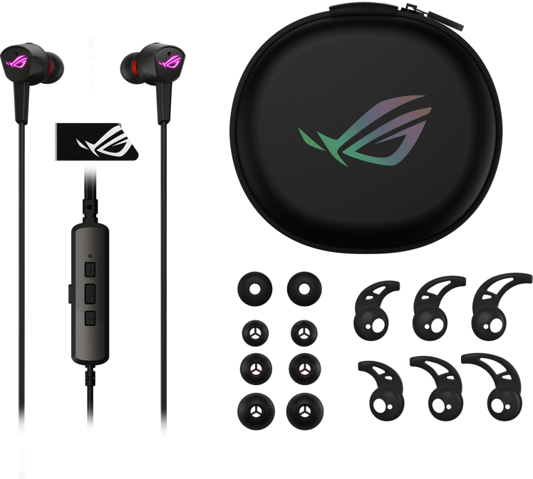Геймърски слушалки-тапи ASUS ROG CETRA II