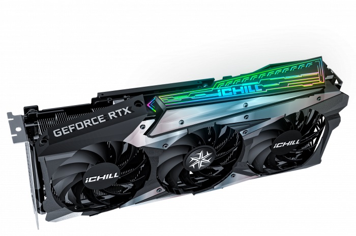 Видео карта Inno3D GeForce RTX 3070 8GB iCHILL X3 LHR