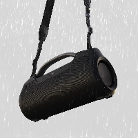 Блутут мобилна колонка HAMA SoundBarrel, 60 W, Водоустойчива, Черен