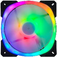 Вентилатор GELID LYRA ARGB 140mm, 24 ARGB LEDs, Dual Ring Lighting FAN