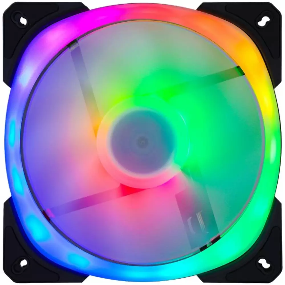 Вентилатор GELID LYRA ARGB 140mm, 24 ARGB LEDs, Dual Ring Lighting FAN