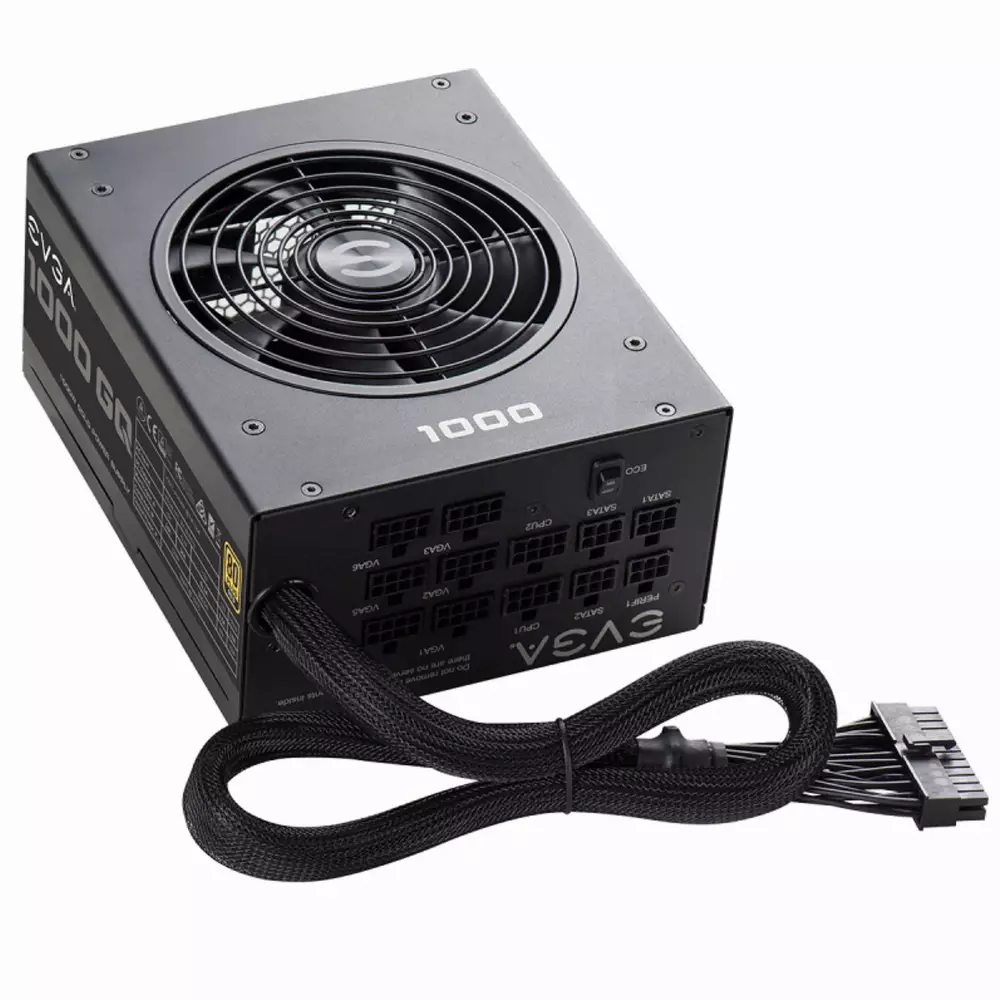 Захранване EVGA 1000 GQ 80+ Gold Semi Modular 210-GQ-1000-V2
